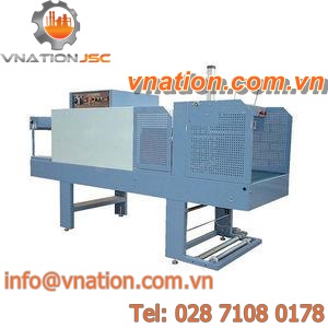 automatic sleeve wrapping machine / with shrink tunnel