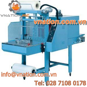 semi-automatic sleeve wrapping machine / with shrink tunnel / box