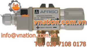 differential pressure switch / for water / adjustable