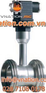 Pt100 temperature probe / for pipelines / for liquids