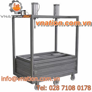 pneumatic press / forming / frame