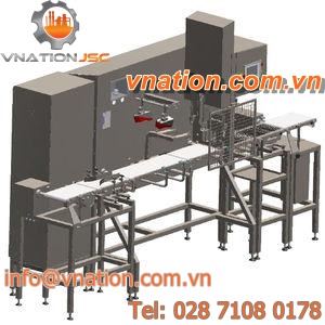 CNC cutting machine / foodstuffs / guillotine