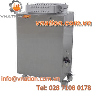 CNC cutting machine / stainless steel / foodstuffs / knife