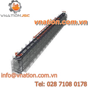 horizontal storage carousel / for warehouses