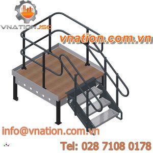 industrial mezzanine with racking system / for pallets / for industrial flooring