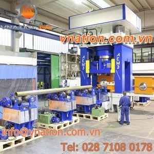 calibration press / hydraulic / for production / semi-automatic