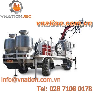 explosives transport and loading (ANFO) vehicle / diesel / for underground mining