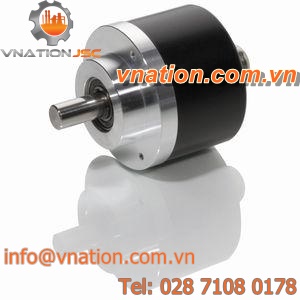 incremental rotary encoder / optical / solid-shaft / sine wave