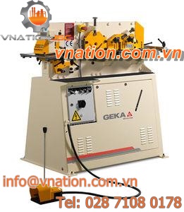 electric punching and shearing machine / manual / bar / universal