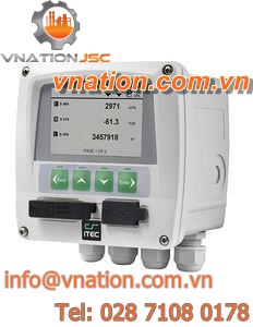 air flow data-logger / power / flow / pressure
