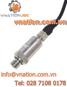 pressure sensor for hydraulic applications / HVAC / industrial