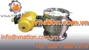butterfly valve / isolation / for slurry / dome