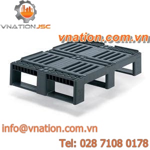 plastic half-size pallet / Euro / transport