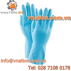 laboratory gloves / chemical protection / latex