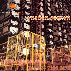pallet shelving / automated / high-rise / for warehouses