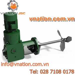 paddle mixer / batch / solid/liquid / for wastewater