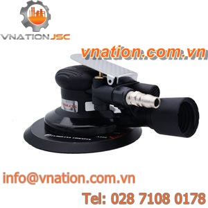 disc sander / pneumatic / palm / central vacuum-compatible