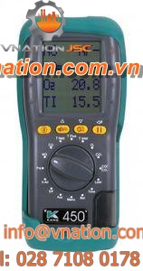 bioga analyzer / combustion / portable / compact