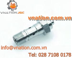 slotted screw / with hexagonal head