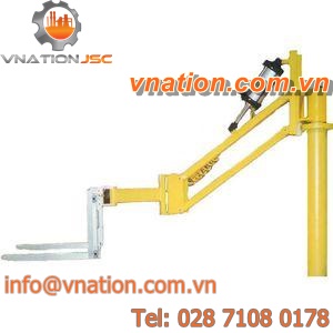 fork manipulator arm / for lifting / low headroom