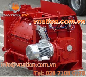 screw mixer / batch / for concrete / compact