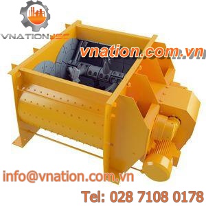 twin-shaft mixer / paddle / batch / for concrete