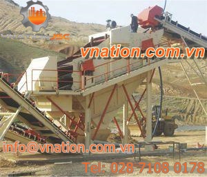 linear vibrating screener