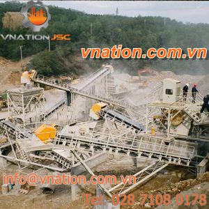 stationary conveyor / belt / horizontal / transport