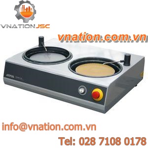 polishing grinder / disc / electric / double-disc