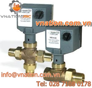 electric valve actuator / linear / spring-return