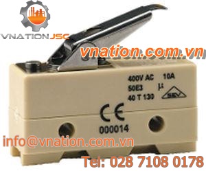single-pole micro-switch / PBT / electromechanical / snap-action