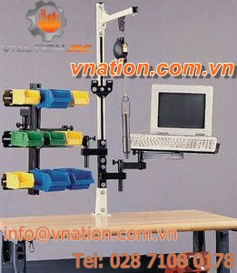 ergonomic workstation / laser for materials processing
