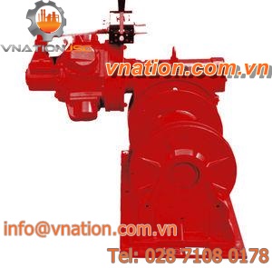 pneumatic winch / explosion-proof / worm gear