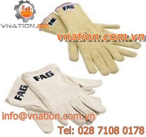 handling gloves / heat-resistant / synthetic fiber