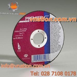 low-profile wheel grinding wheel / aluminum alloy / cutting