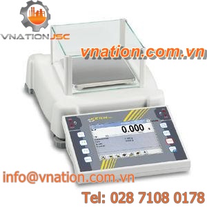 precision balance / counting / with touch screen / with LCD display