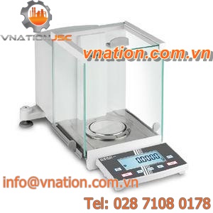 analytical balance / counting / with LCD display / with serial interface