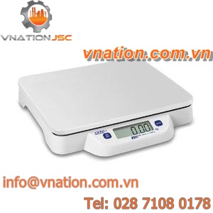 benchtop scales / with LCD display / with external calibration weight / compact