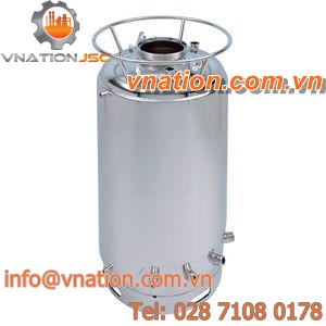 sterilization vessel / transport / for the pharmaceutical industry / pressure