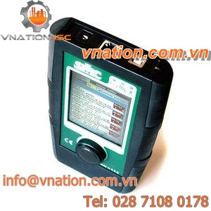 analyzer / communication network / for electrical networks / power / portable