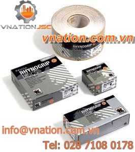 finishing abrasive disc / zirconia / for wood