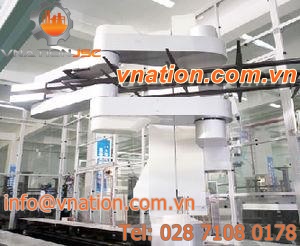 robotic loading cell / unloading / for glass / automatic