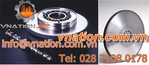 peripheral grinding wheel / CBN vitrified bonded / for grinding