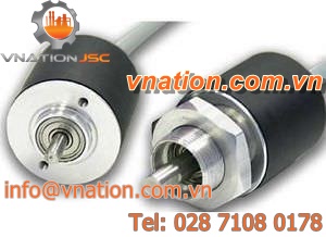 incremental rotary encoder / optical / solid-shaft / miniature