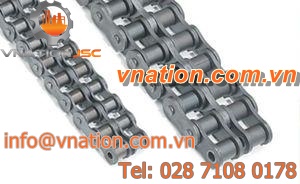 transmission chain / roller / stainless steel
