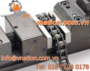 roller conveyor chain / steel / lightweight