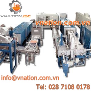 heating furnace / tunnel / electric / multi-gas