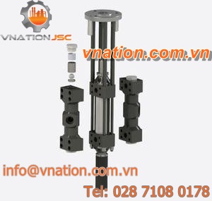 pneumatic pump / piston / for high viscosity fluid / metering