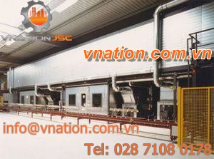 drying oven / curing / tunnel / gas-fired