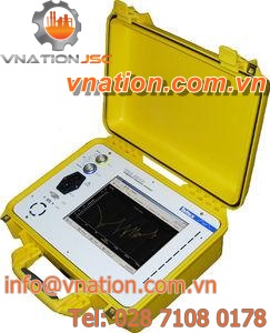 electrical network analyzer / frequency response / portable